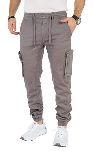 Stylische Cargo-Freizeithose Slim fit mit Elastischer Hosenband-8